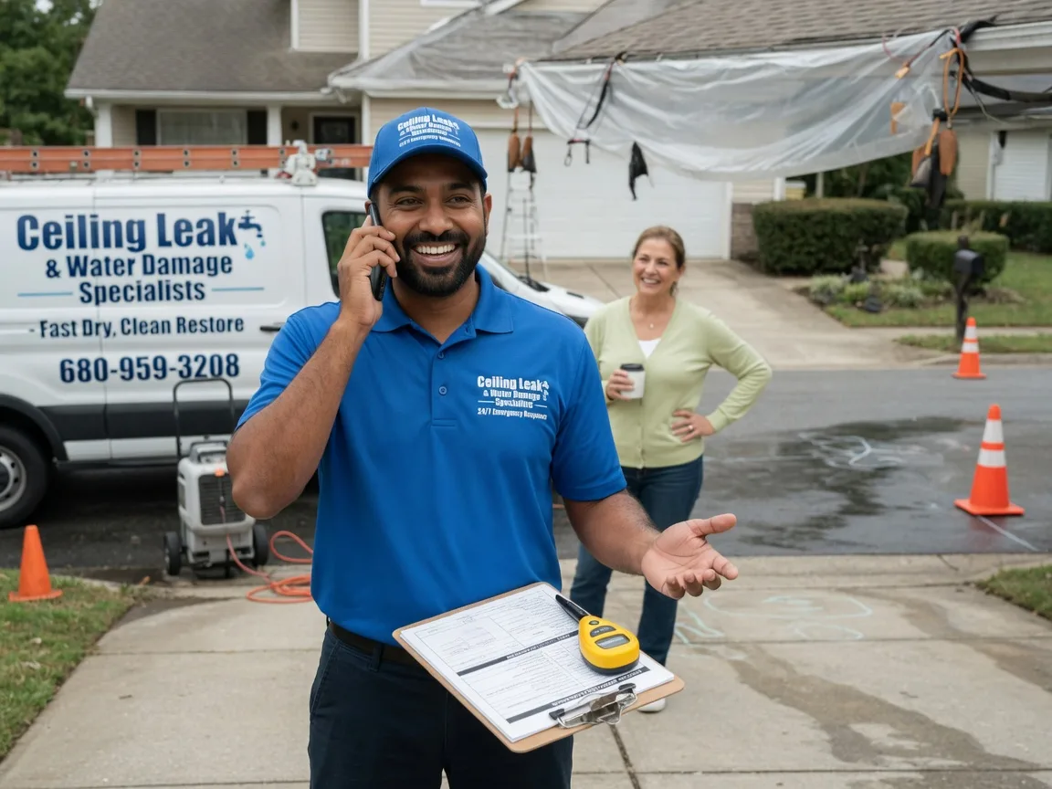 Ceiling Leak Cleanup Eagle River, WI FAQs
